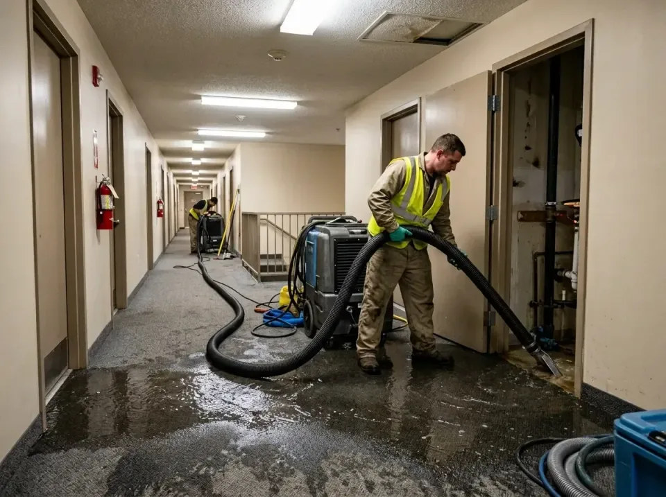 multi-unit-apartment-hallway-f-005 — frequently asked questions, Emergency Burst Pipe Water Extraction & Removal in West Fre…